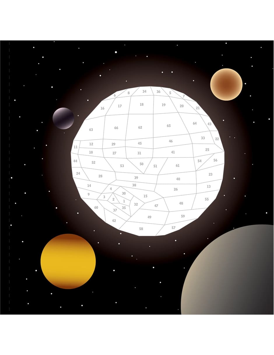Libro Paint By Sticker Kids Outer Space de Workman Publishing 4