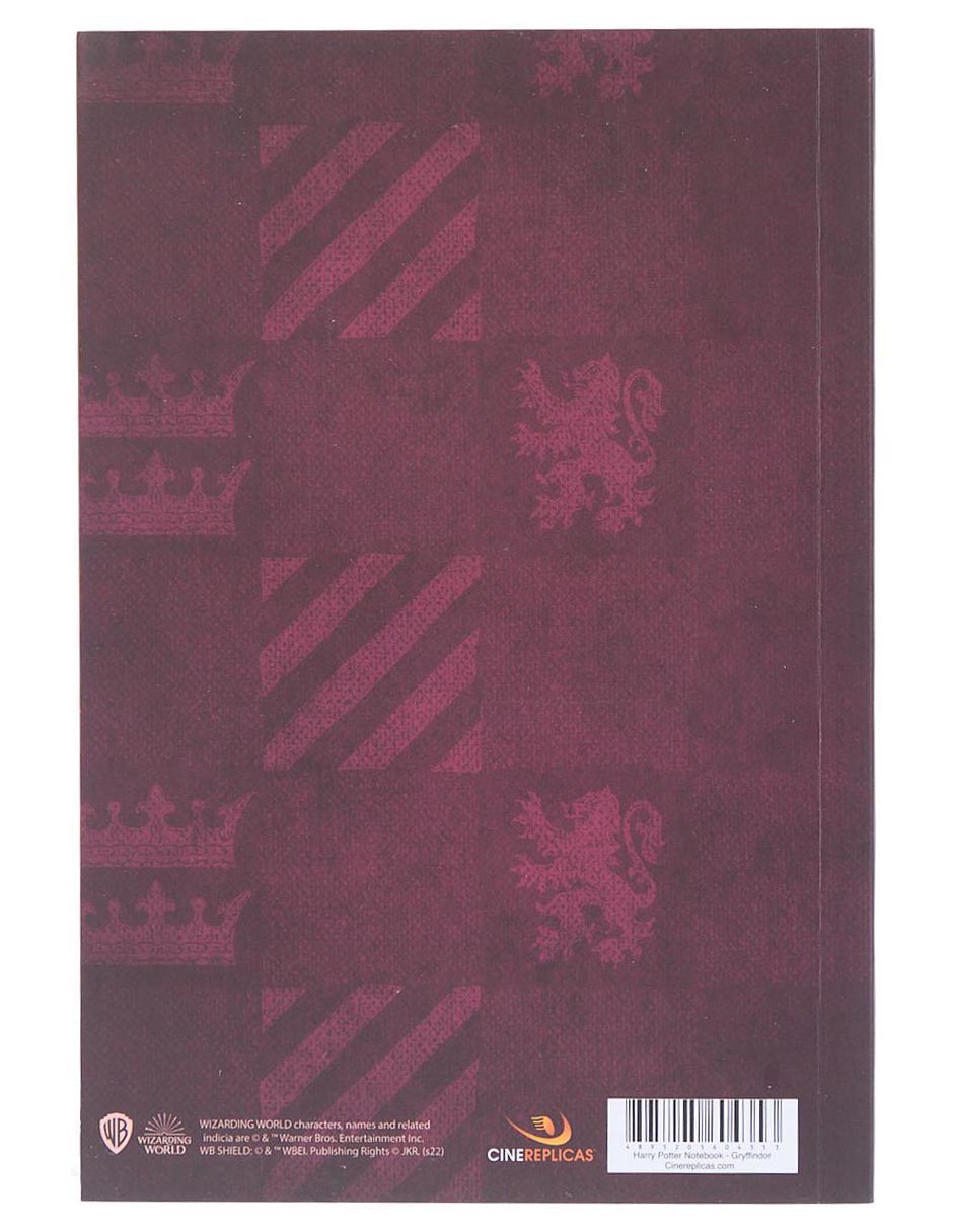 Libreta Harry Potter hoja rayada 3