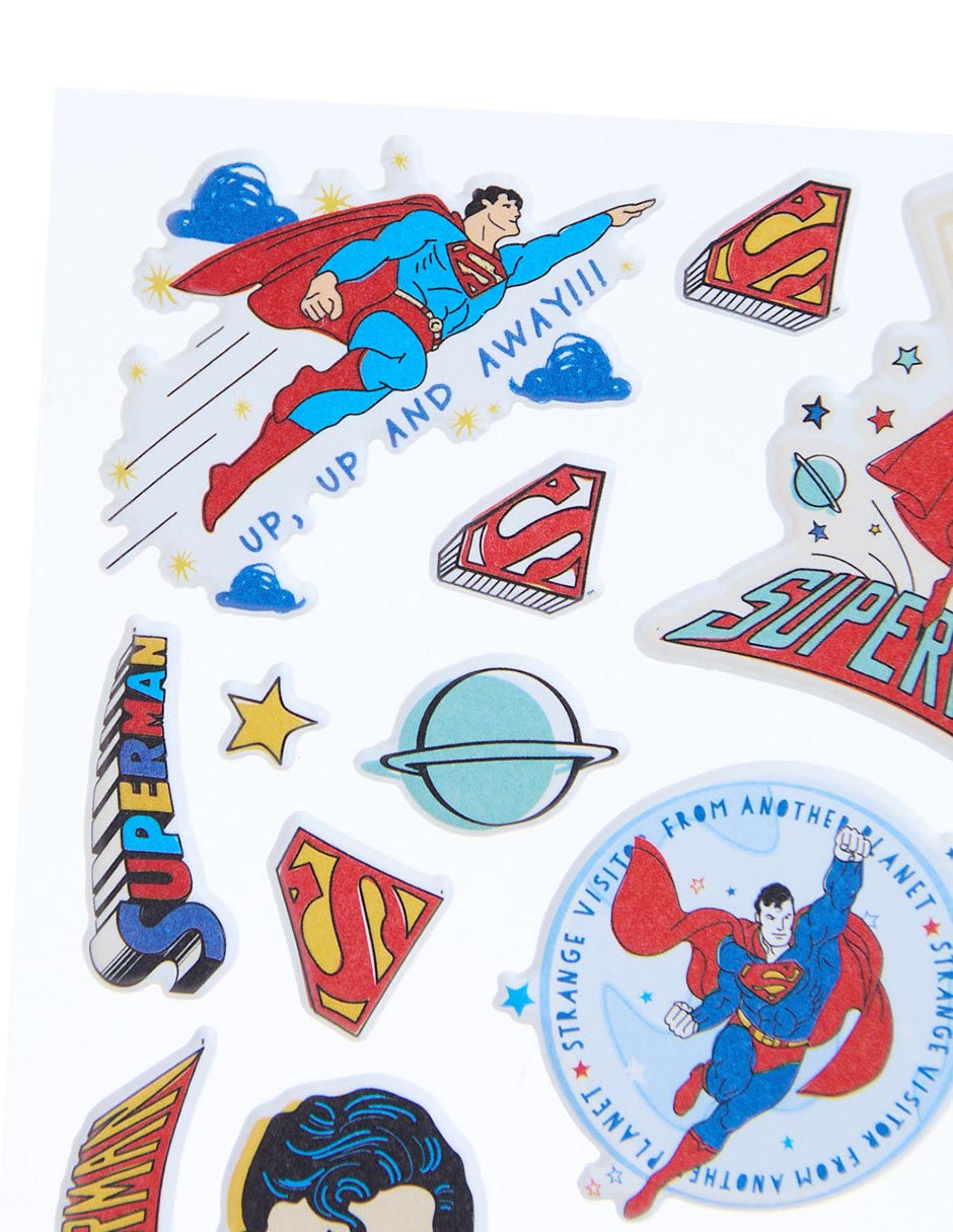 Calcomanías Superman DC 3