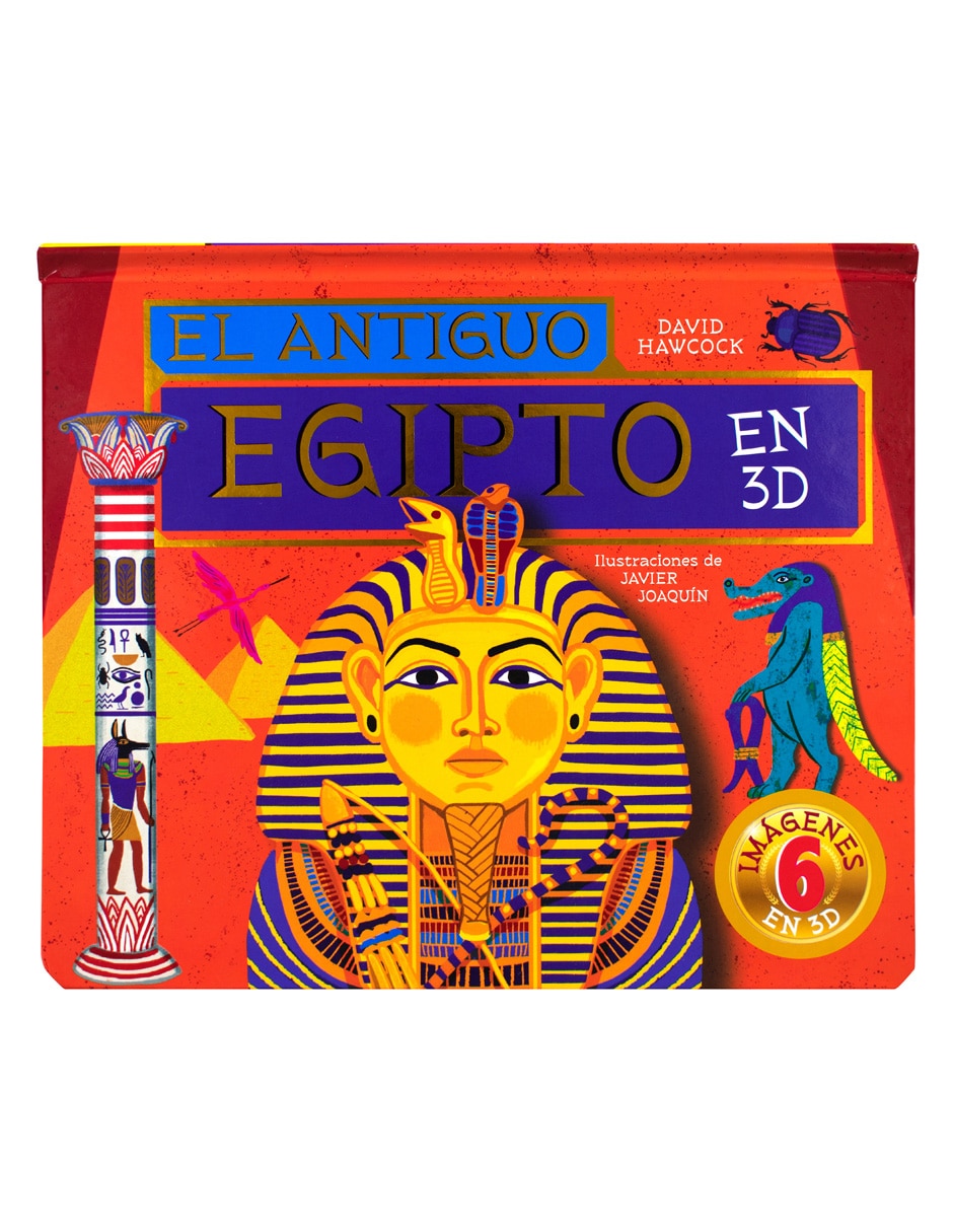 Libro Civilizaciones El Antiguo Egipto En 3D de Silver Dolphin