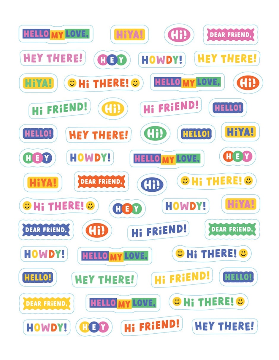 Libro So Many Snail Mail Stickers de Workman Publishing 3