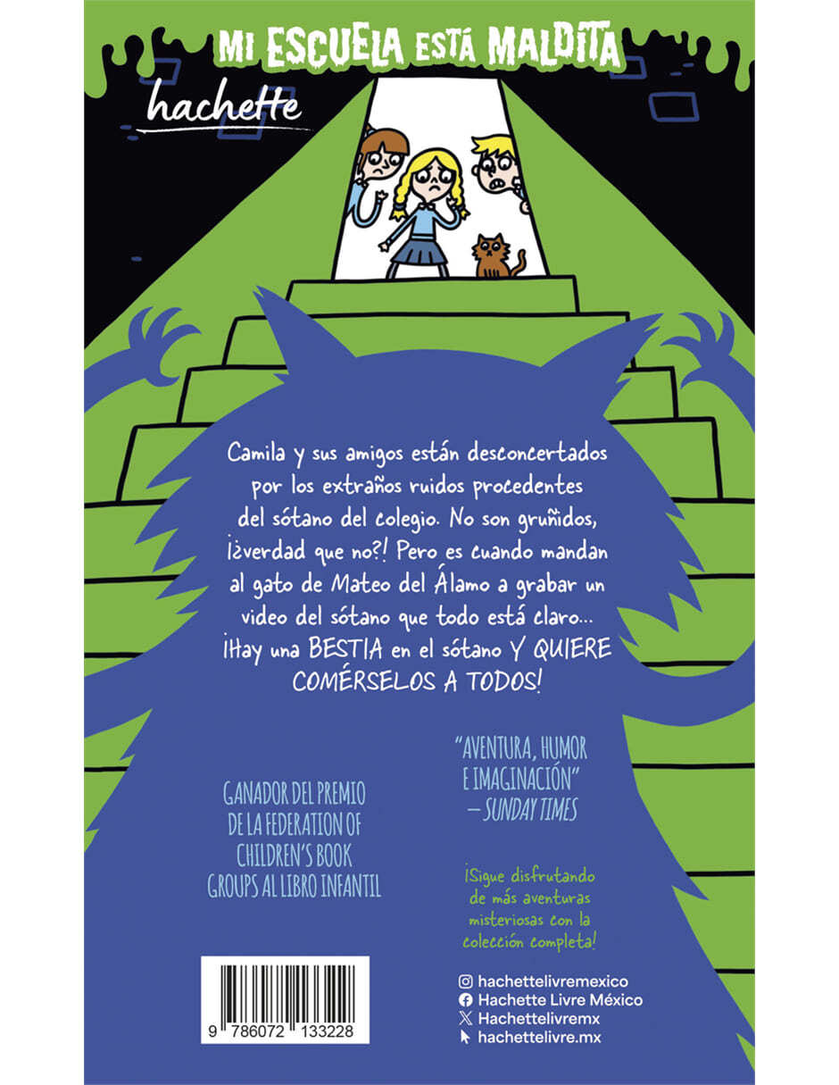 Libro Una Bestia Aterradora Vive En El Sótano de Pamela Butchart 2