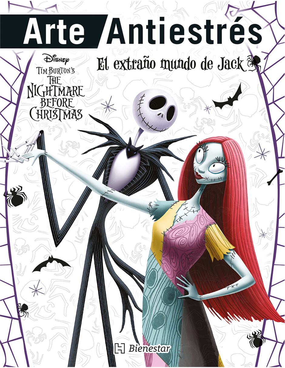 Libro Arte antiestrés: El extraño mundo de Jack de Graciela Iniestra Ramírez