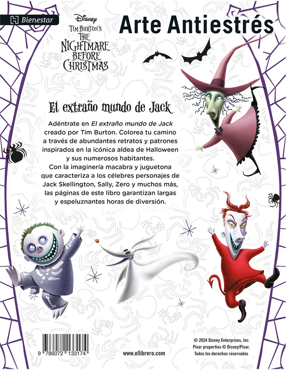 Libro Arte antiestrés: El extraño mundo de Jack de Graciela Iniestra Ramírez 2