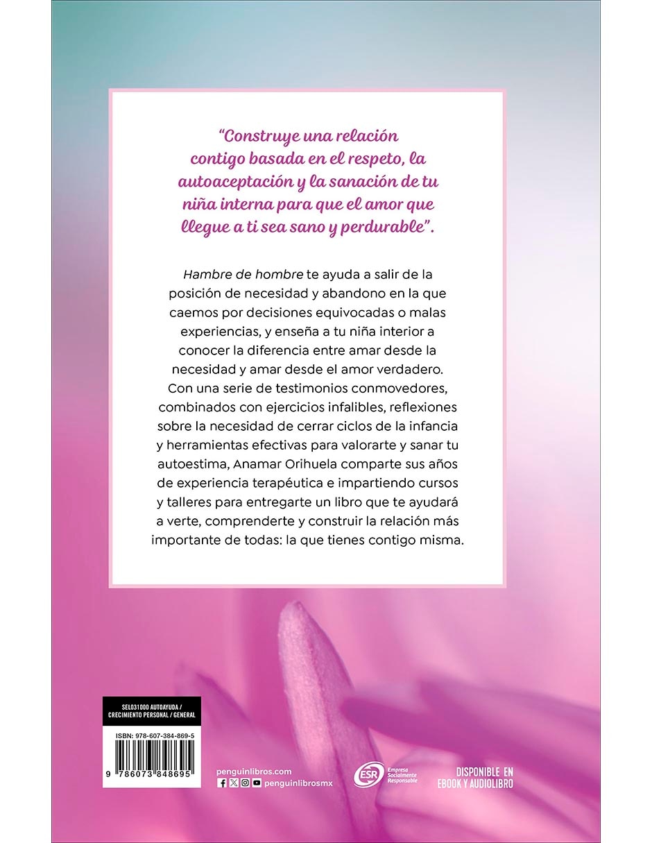 Libro Hambre de hombre de Anamar Orihuela 2