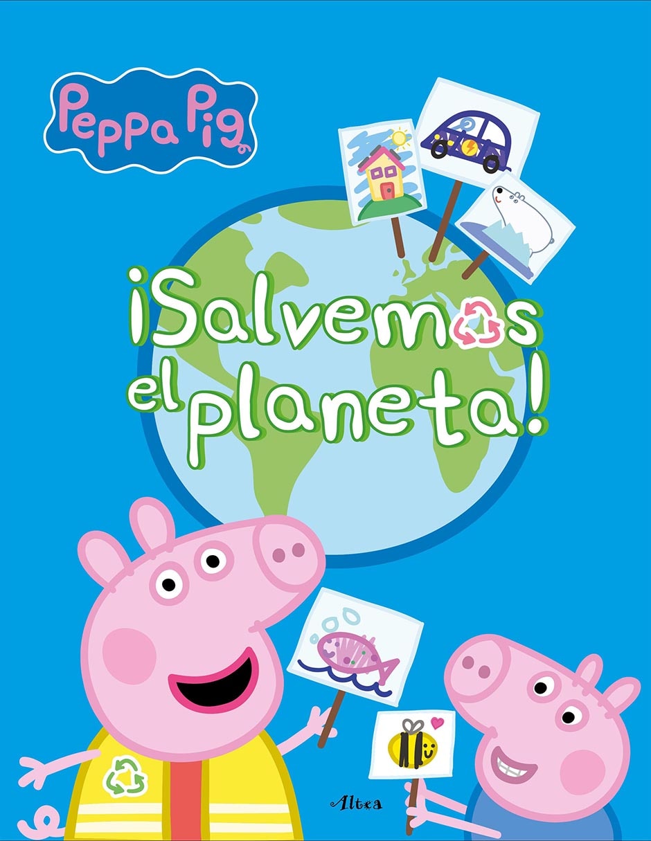 Libro Peppa pig. primeros aprendizajes - ¡salvemos el planeta! de Eone