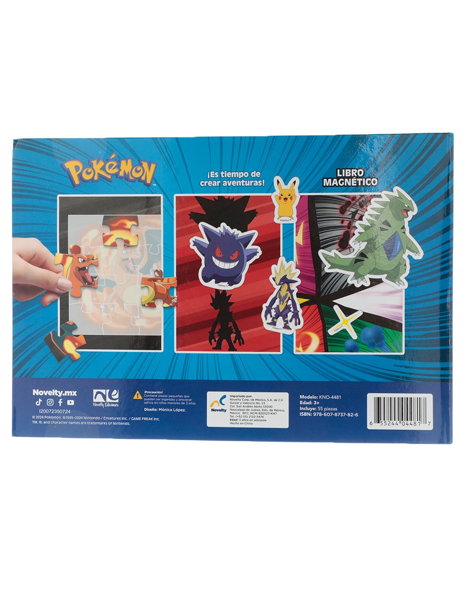 Libro magnético Pokémon de 2