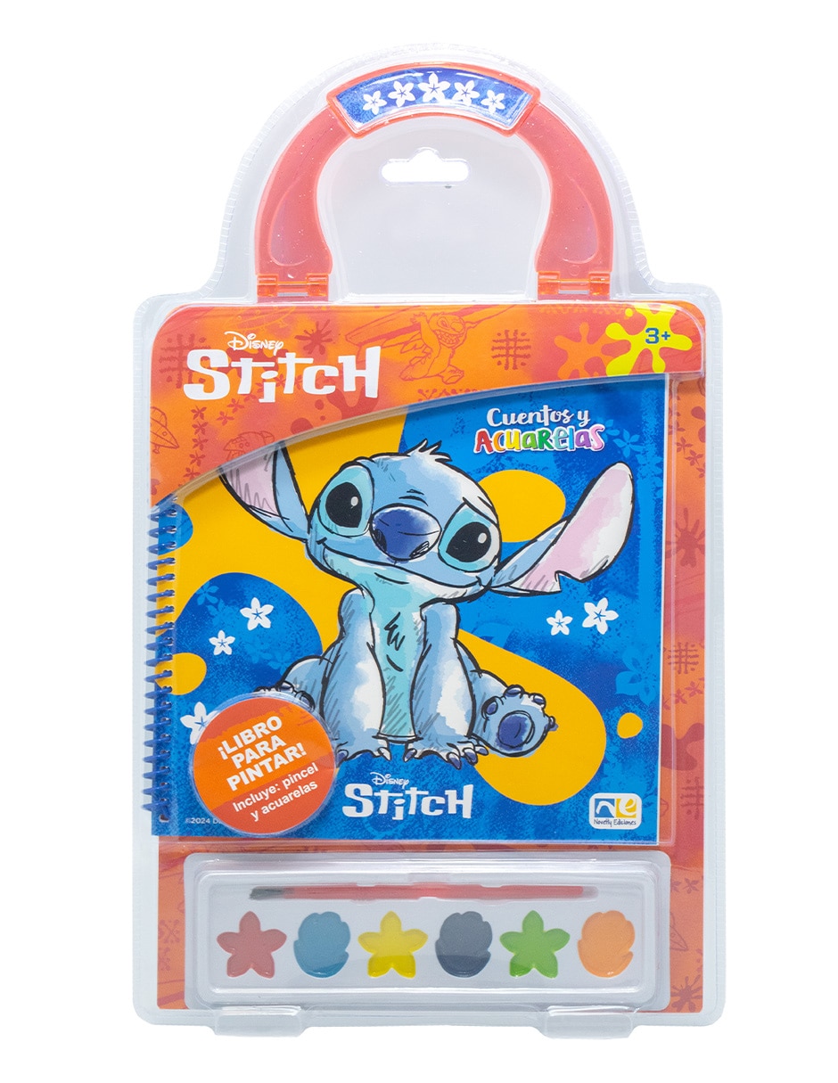 Libro Cuentos y acuarelas Stitch de