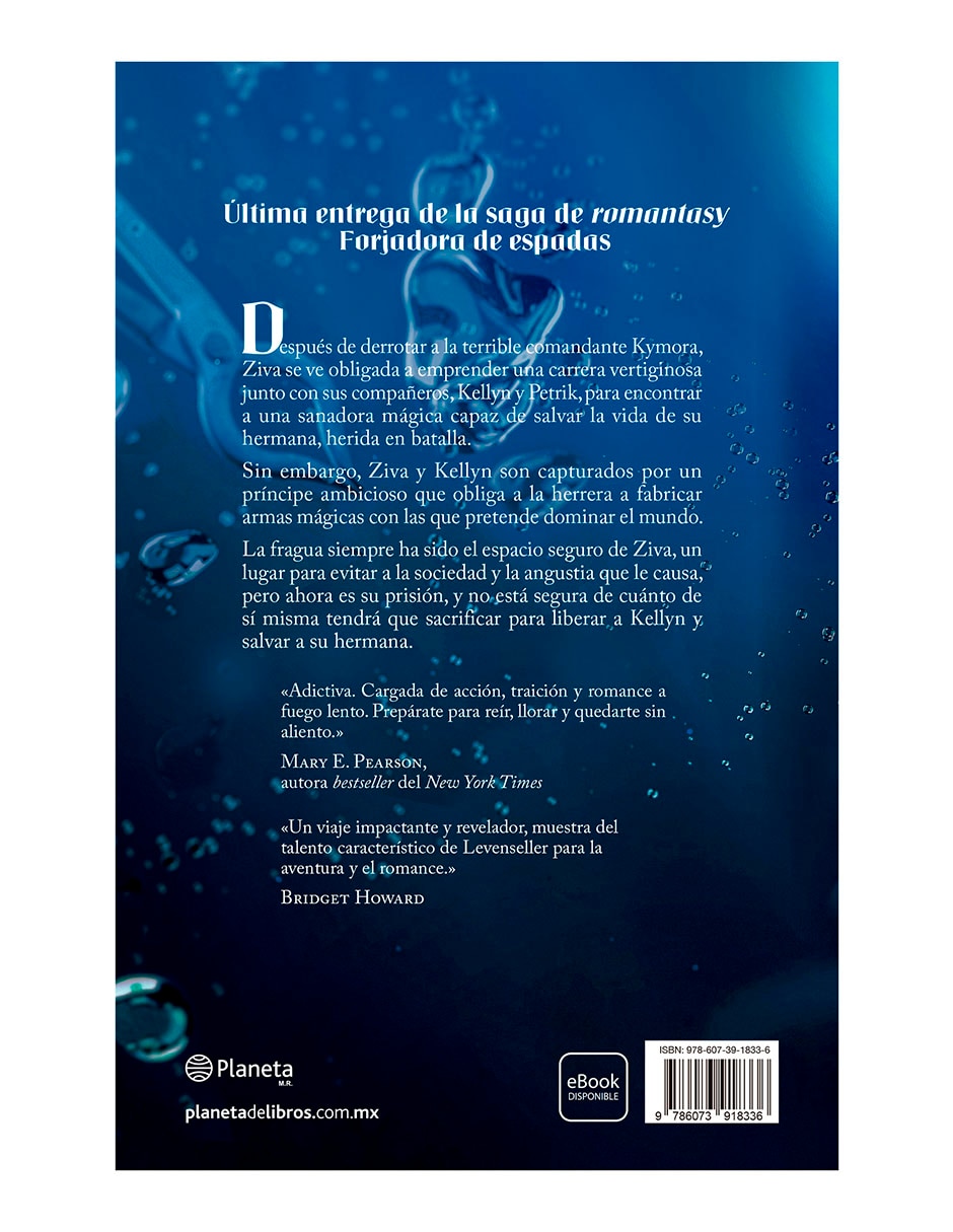 Libro Forjadora de Espadas 02 Maestra del Hierro de Tricia Levenseller 2