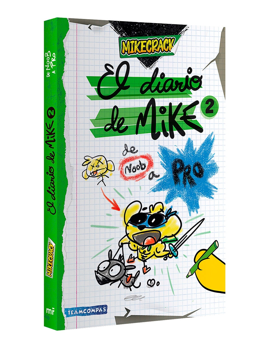 Libro El Diario de Mike 2 de Noob a Pro de Mikecrack 3