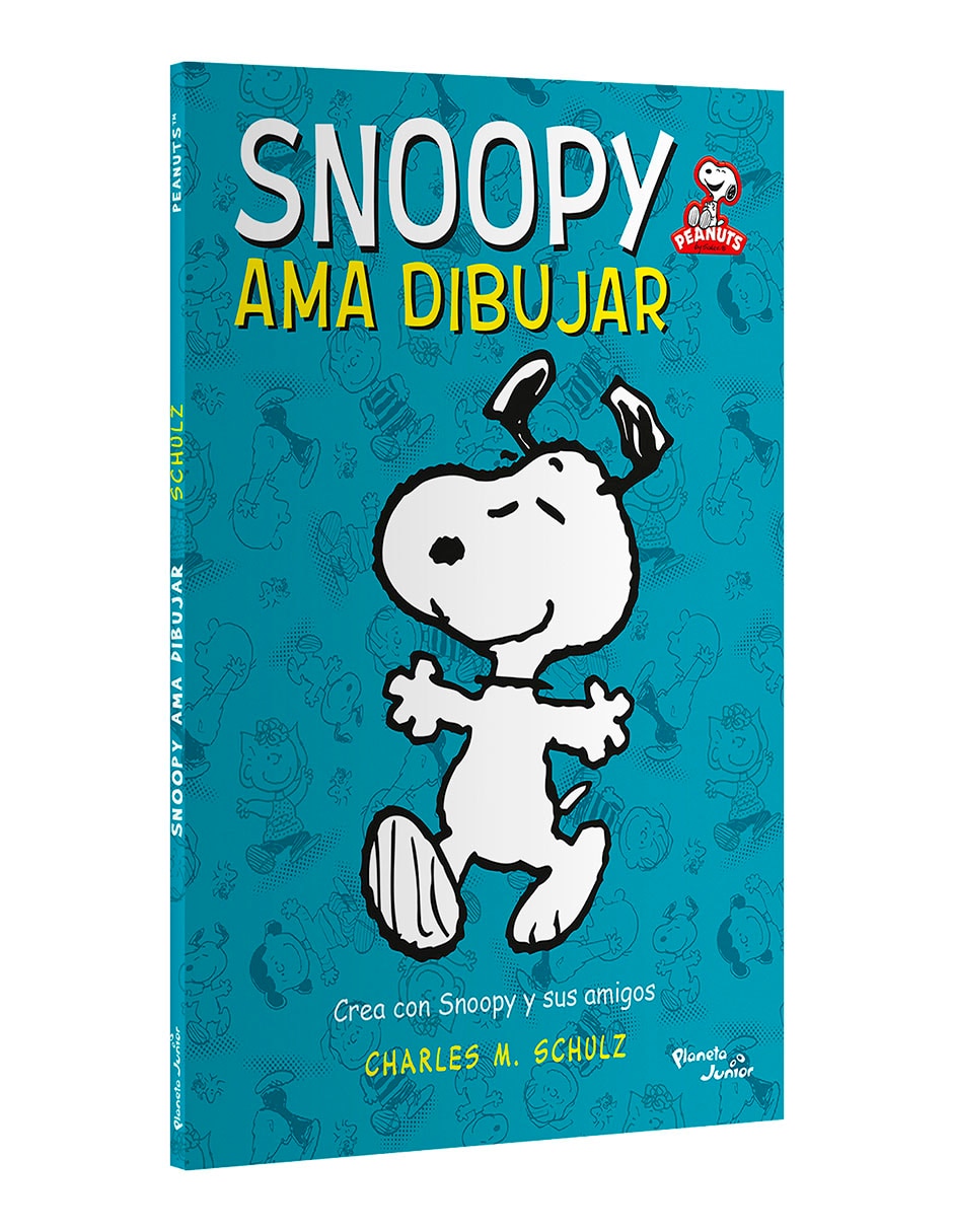Libro Peanuts Snoopy Ama Dibujar de Charles M. Schulz 3