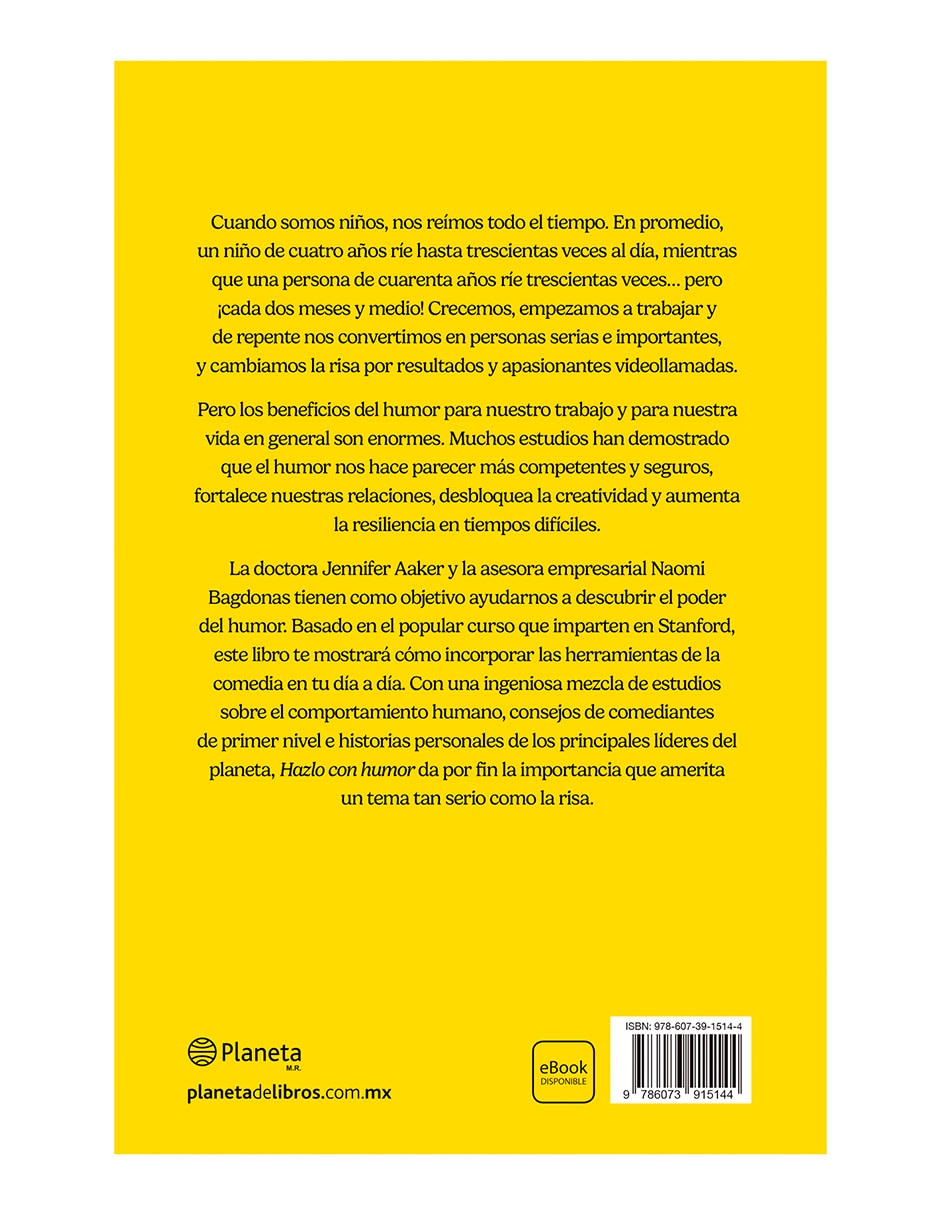 Libro Hazlo con humor de Naomi Bagdonas 2