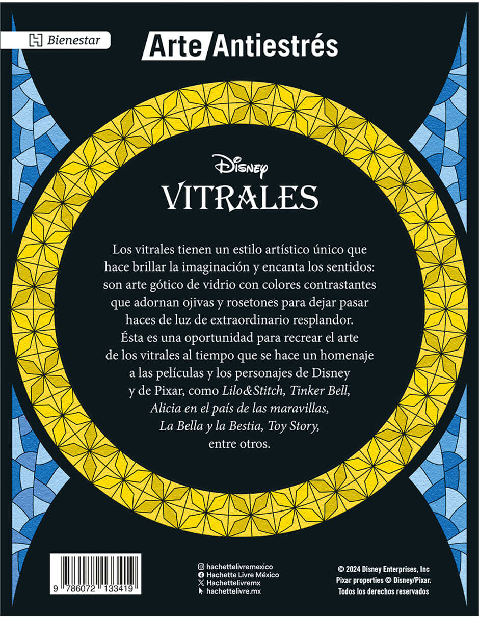 Libro Vitrales Alicia En El País de Las Maravillas de Graciela Iniestra Ramírez 2