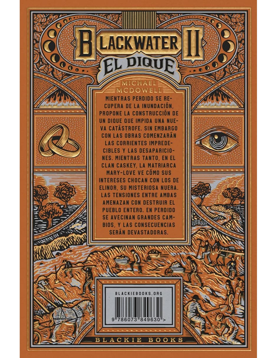 Libro El Dique de Michael McDowell 2
