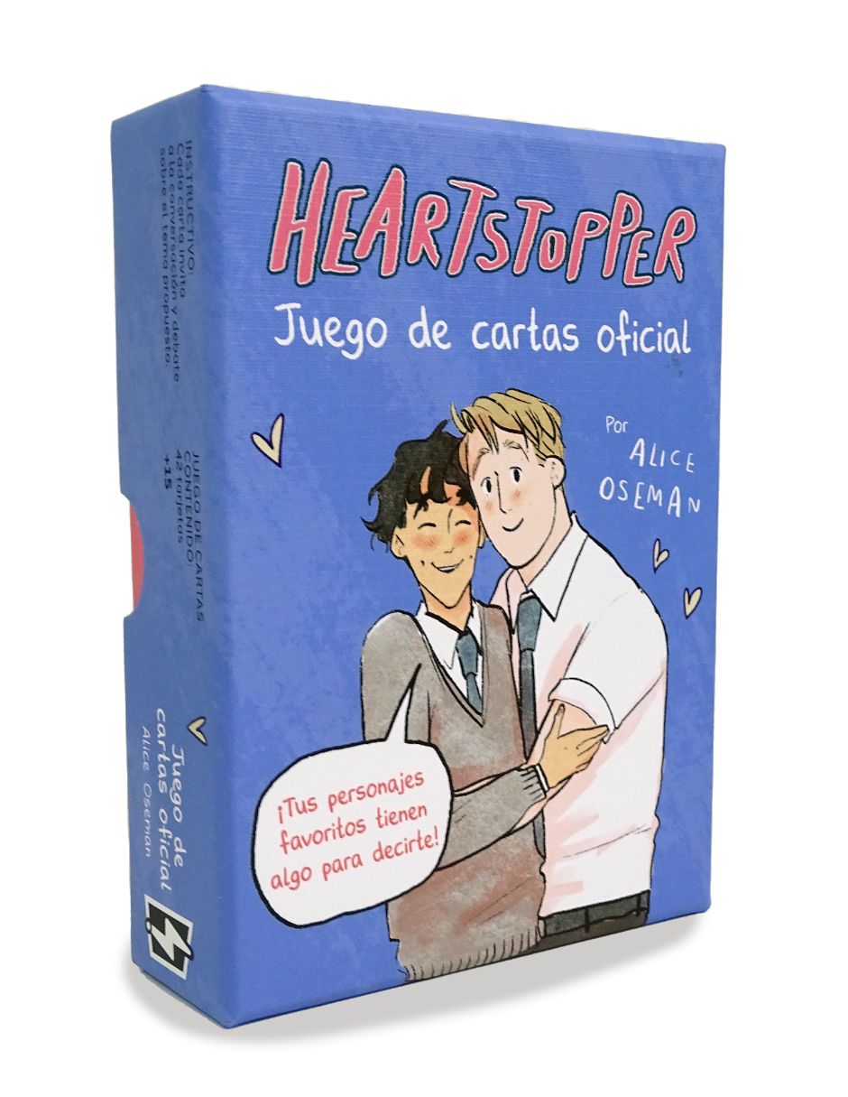 Libro Juego de Cartas Oficial Heartstopper de Alice Oseman Libro Juego de Cartas Oficial Heartstopper de Alice Oseman