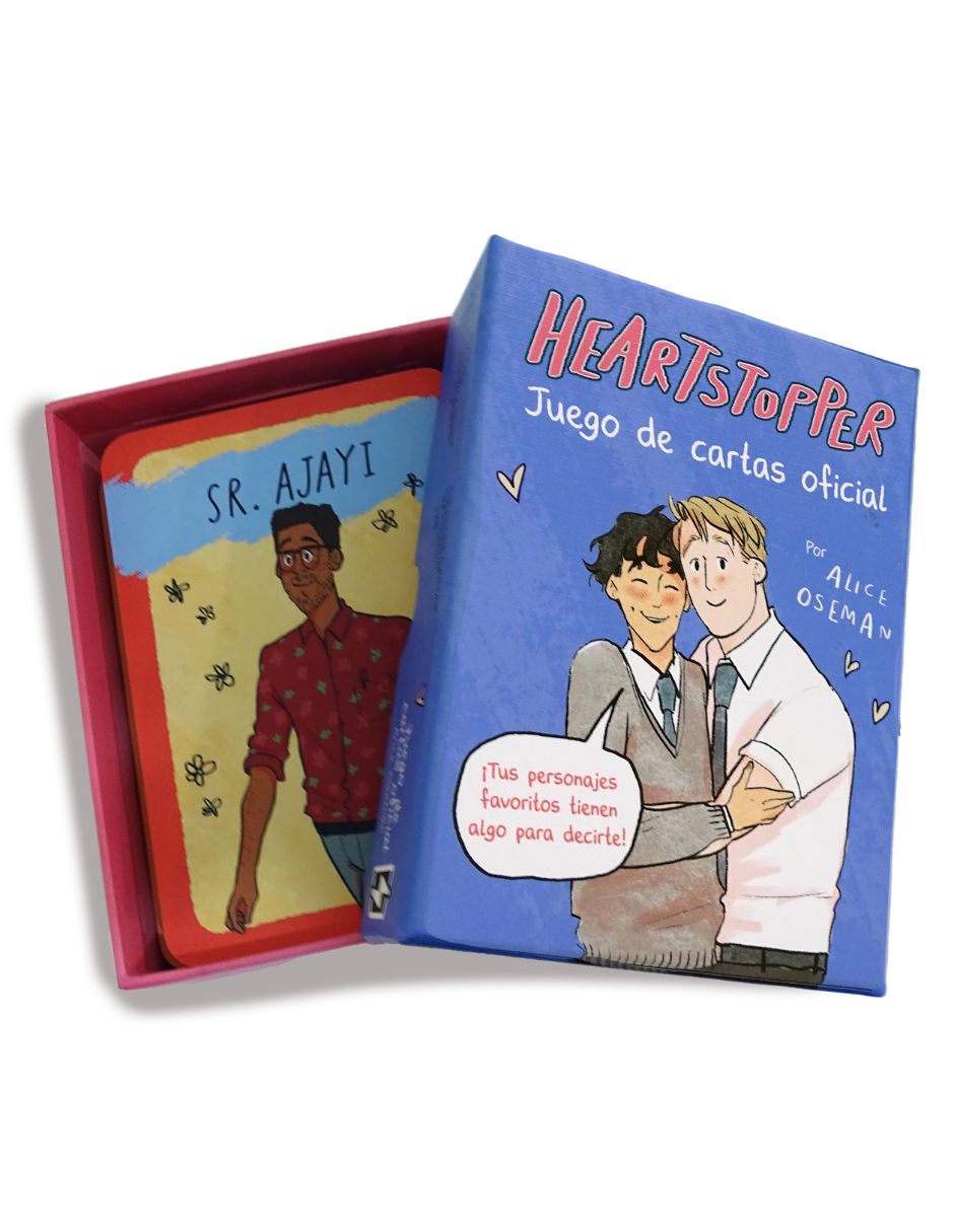 Libro Juego de Cartas Oficial Heartstopper de Alice Oseman 2