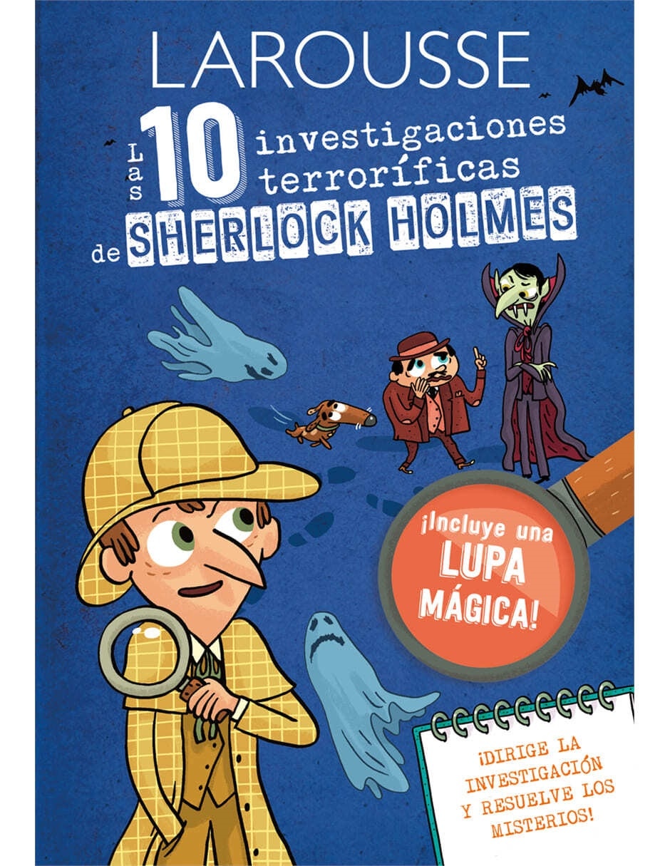 Libro Las 10 investigaciones terroríficas de Sherlock Holmes de Lebrun, Sandra