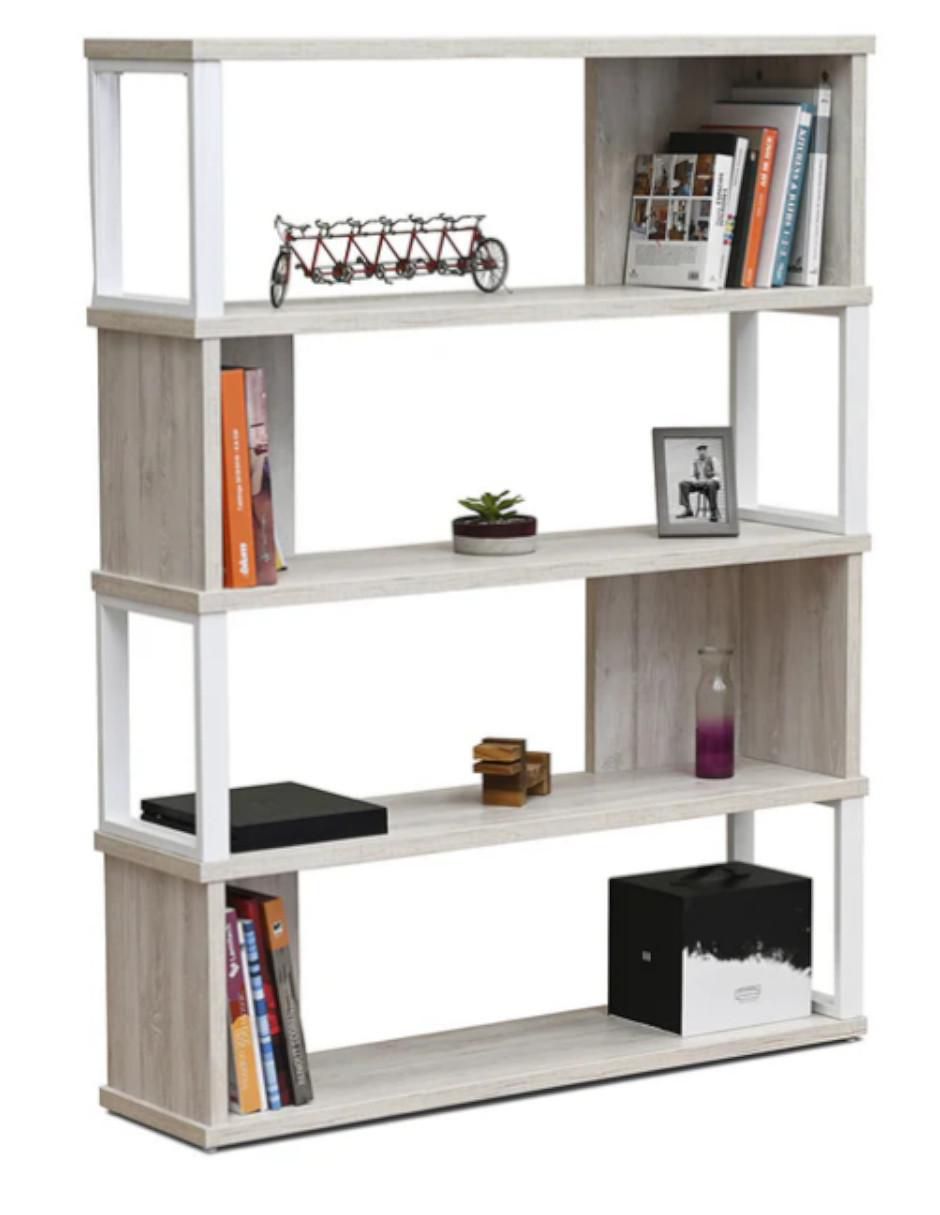 Librero Zig Zag de melamina 2