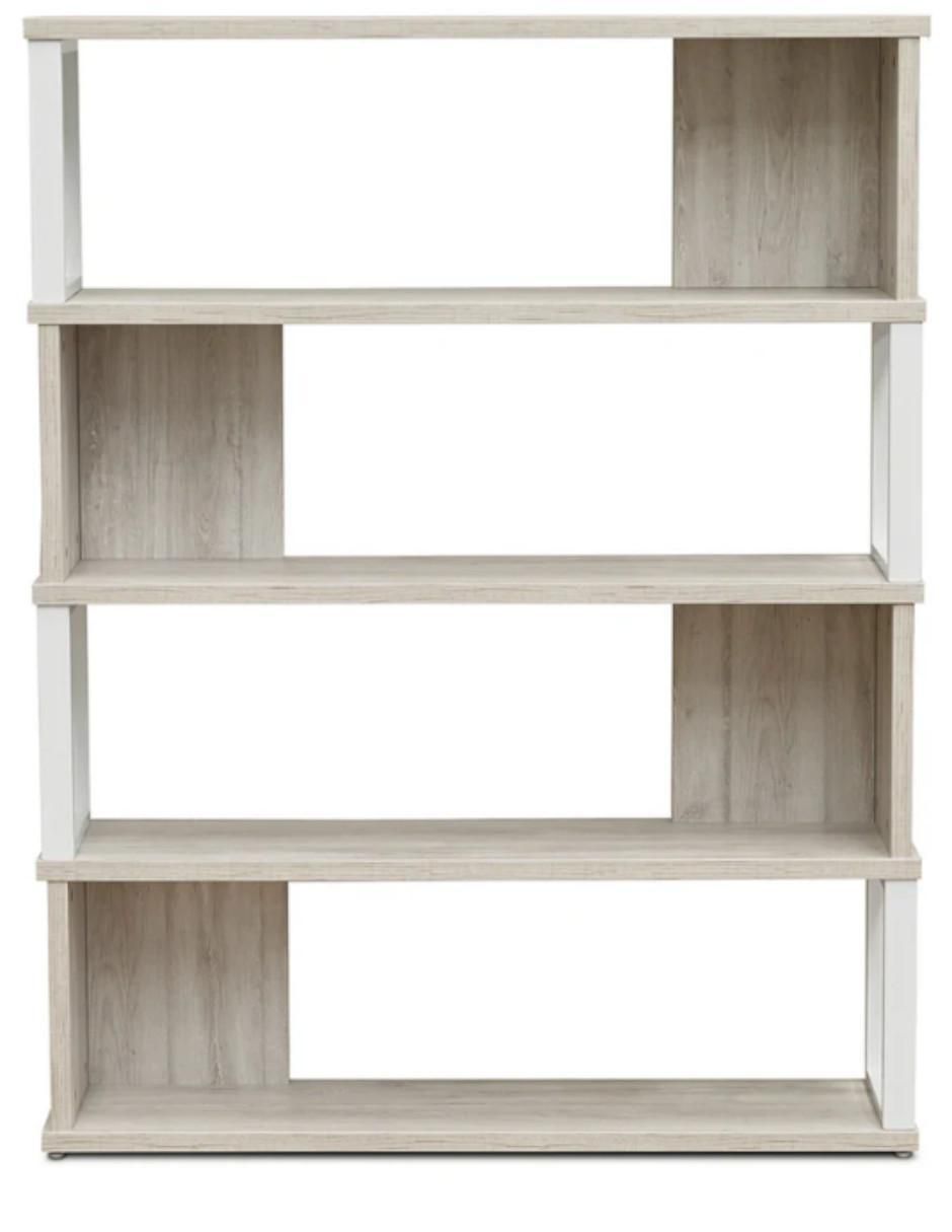 Librero Zig Zag de melamina 3