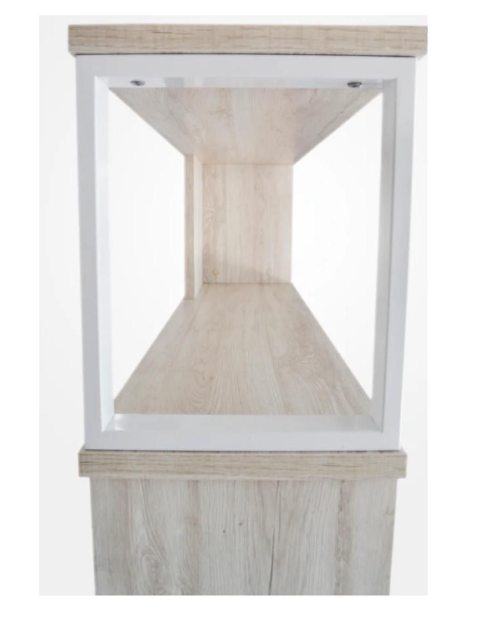 Librero Zig Zag de melamina 4