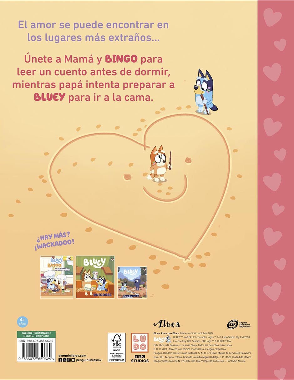 Libro Amor con Bluey de LADYBIRD BOOKS 2