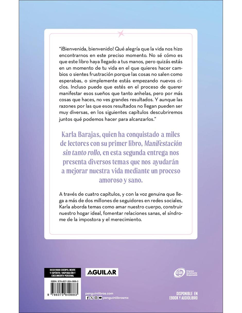 Libro Mereces más de lo que crees de Karla Barajas 2