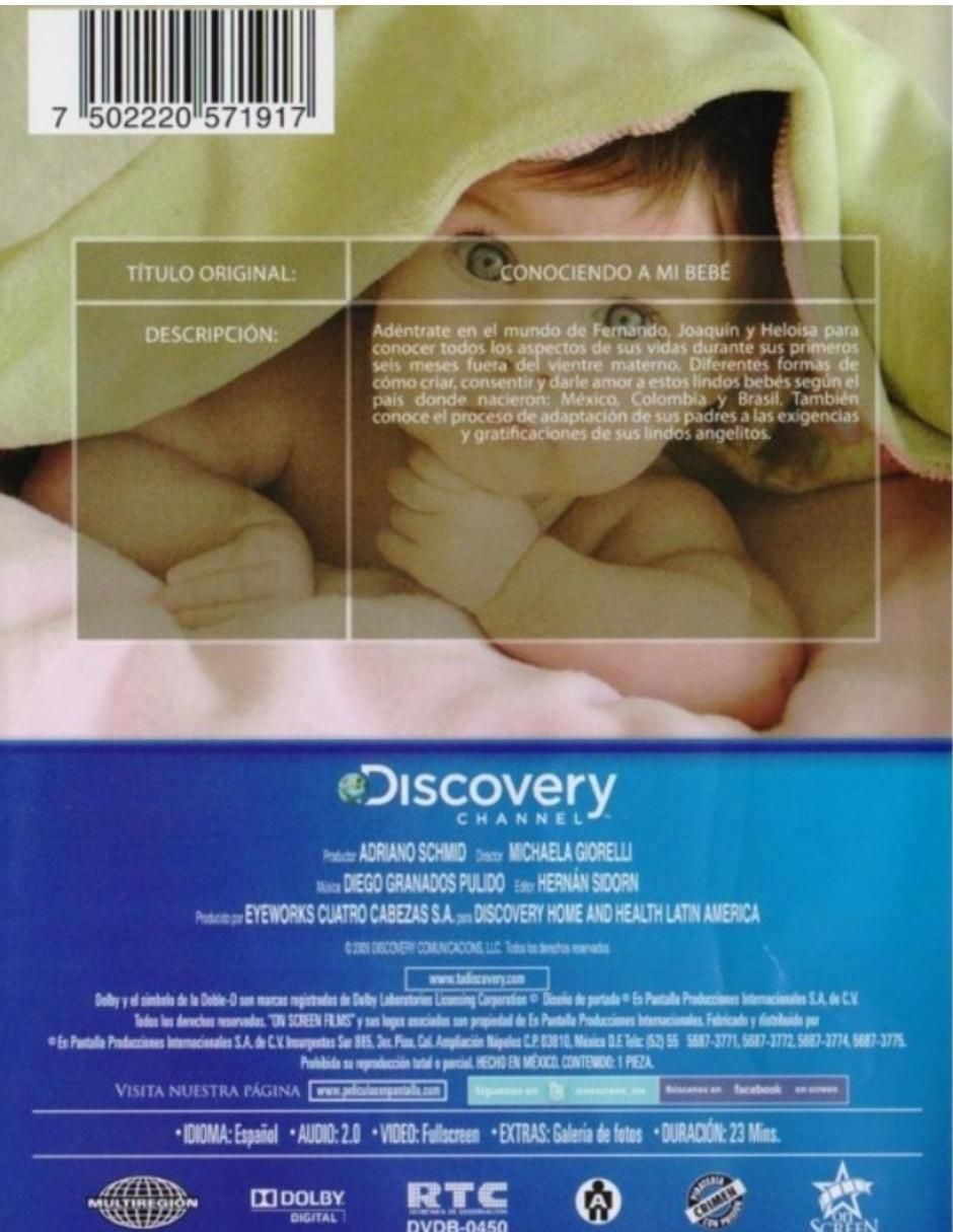 Conociendo a mi bebé DVD 2