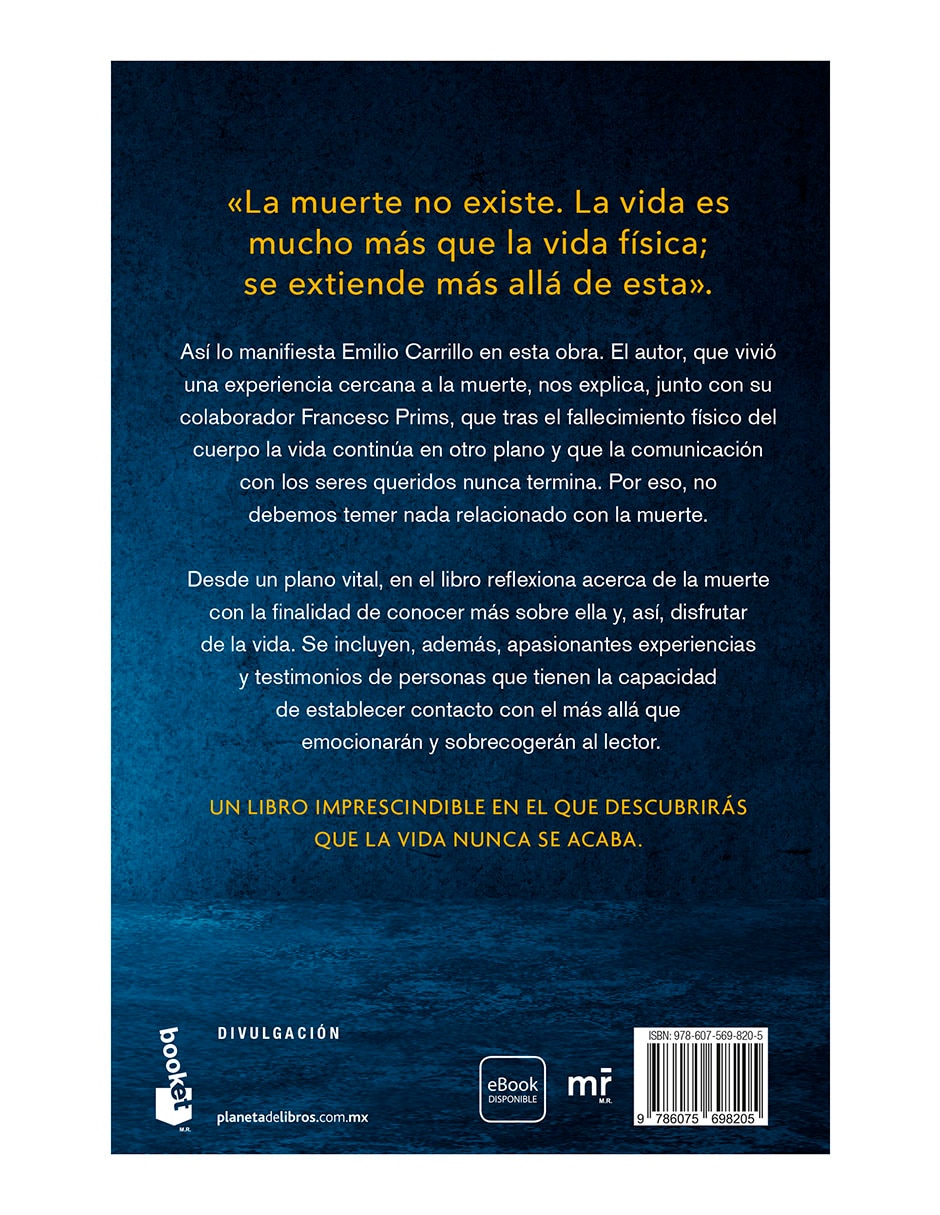 Libro ¿Qué hay después de la muerte? de Emilio Carrillo 2