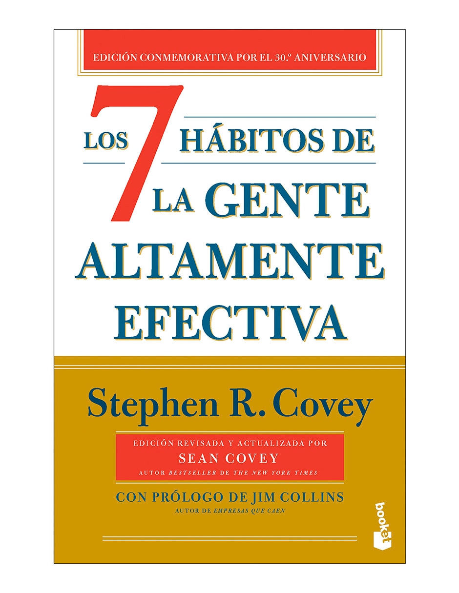 Libro Los 7 hábitos de la gente altamente efectiva de Stephen R. Covey