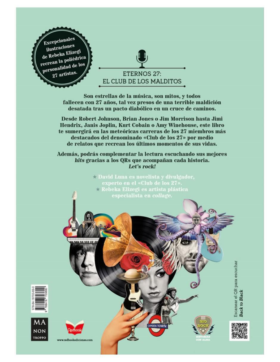 Libro Eternos 27: El Club de Los Malditos de David Luna y Rebeka Elizegi 2