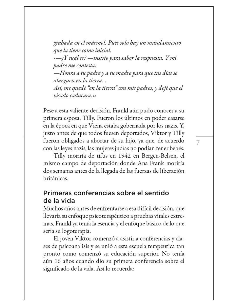 Libro Viktor Frankl y el sentido de la existencia de Lola Rodríguez-Brenner 2