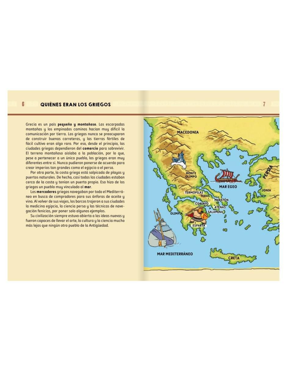 Libro Historia para Niños: La antigua Grecia de Miguel Ángel Saura 3