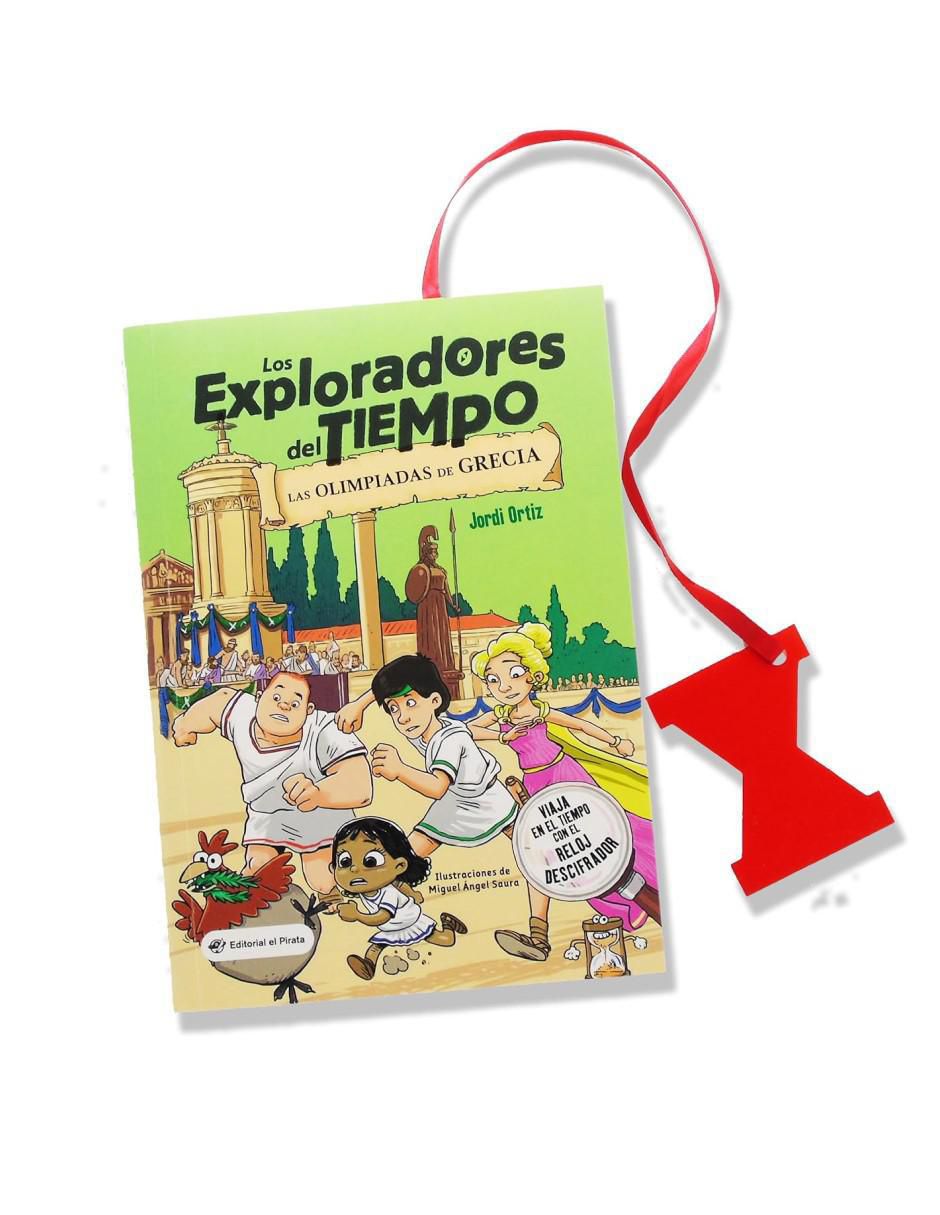 Libro Las Olimpiadas de Grecia: Los Exploradores del Tiempo de Jordi Ortiz 2