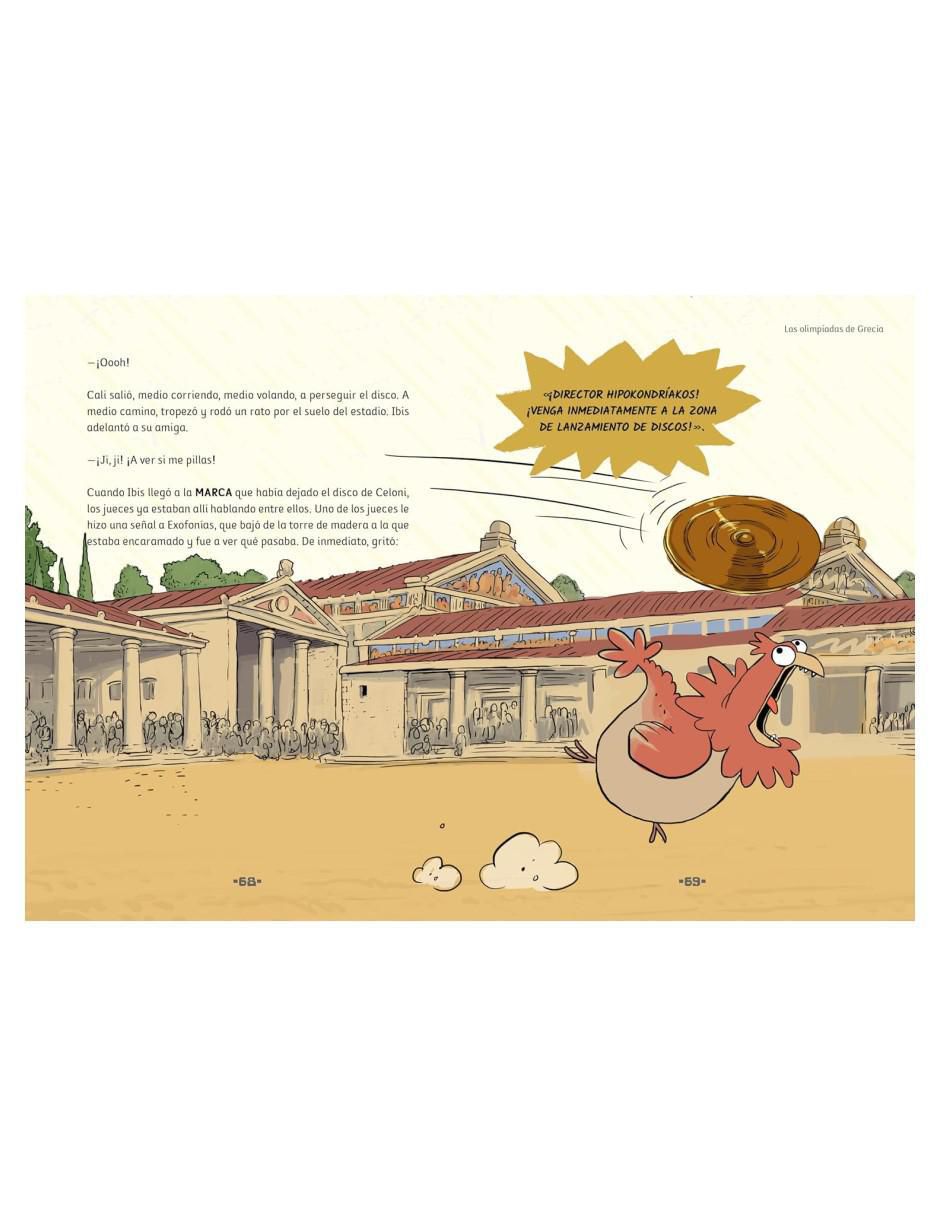Libro Las Olimpiadas de Grecia: Los Exploradores del Tiempo de Jordi Ortiz 4