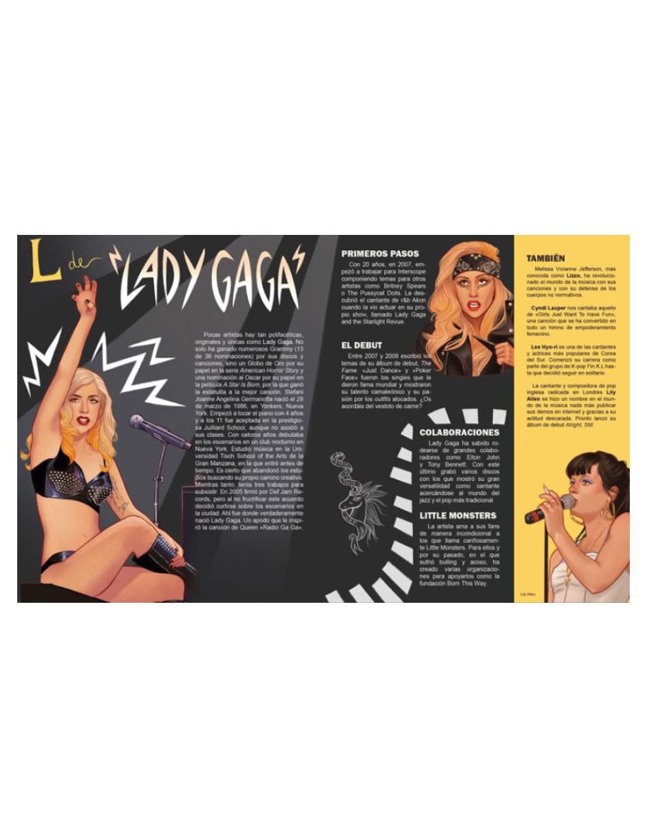 Libro Divas del Pop de la A a la Z de Anabel Vélez/Inés Pérez 2