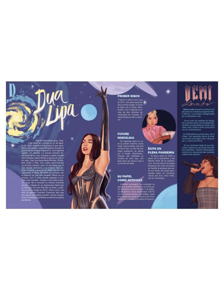 Libro Divas del Pop de la A a la Z de Anabel Vélez/Inés Pérez 4