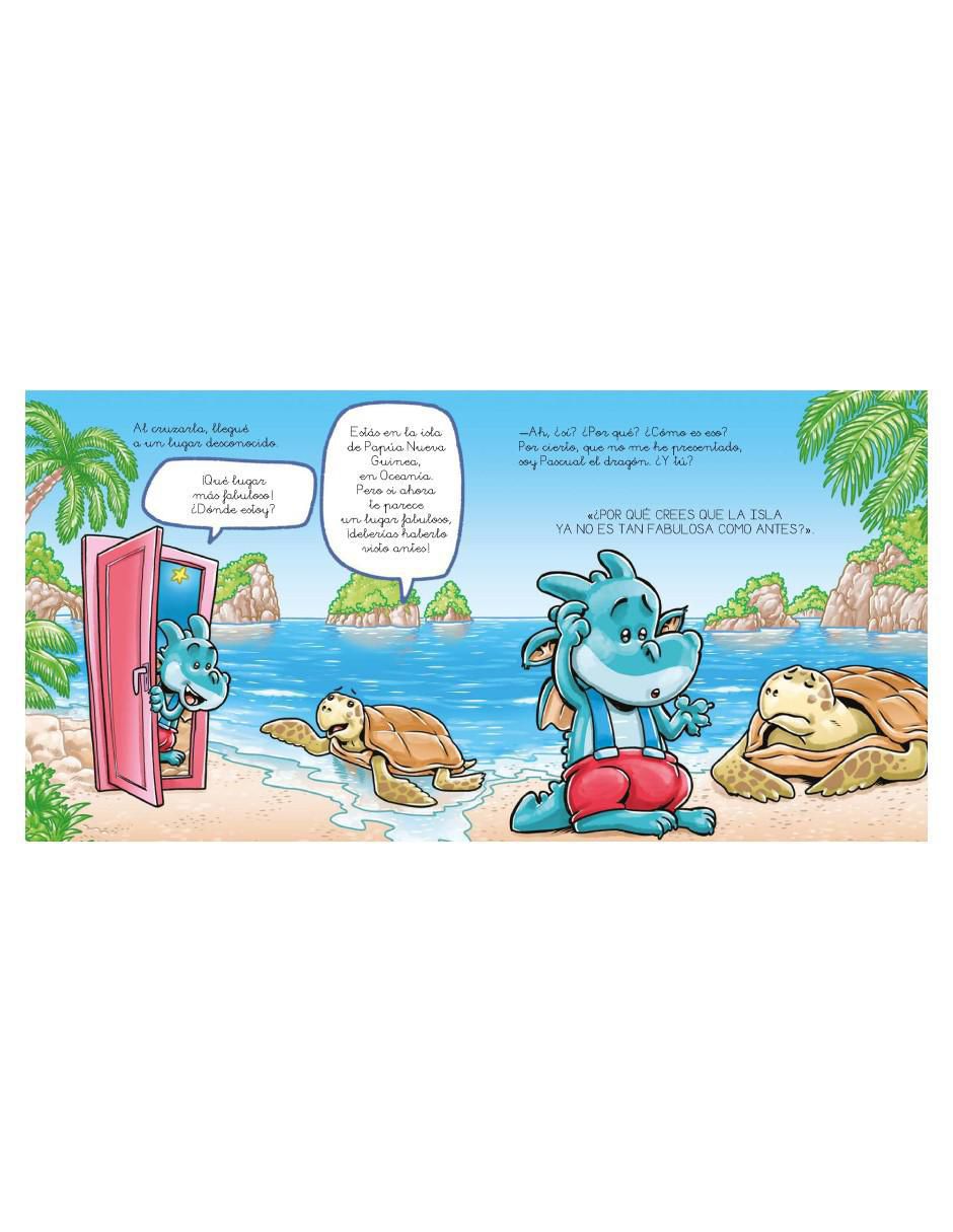 Libro Pascual El Dragón Descubre Oceanía de Max Olivetti 2
