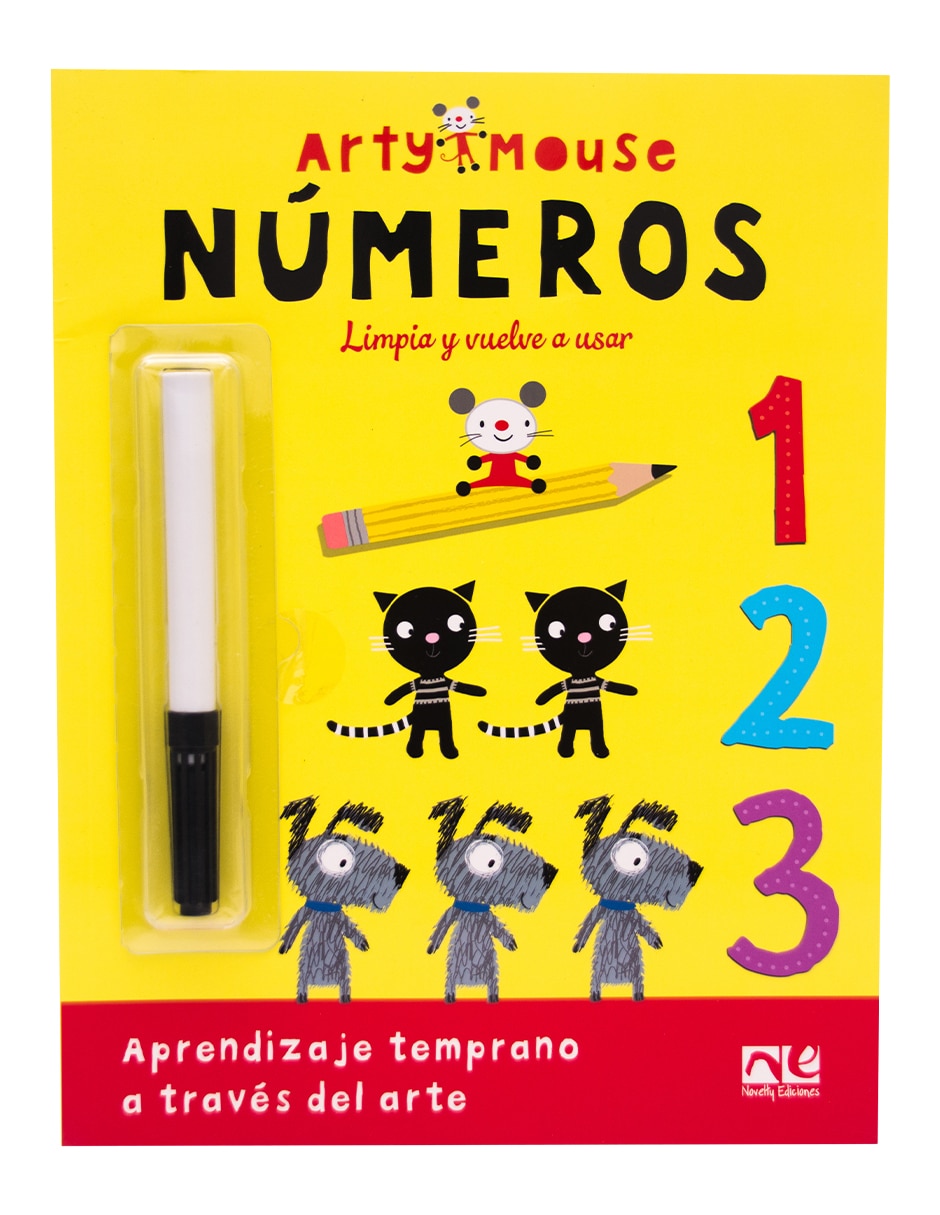 Libro de actividades Arty Mouse Números de