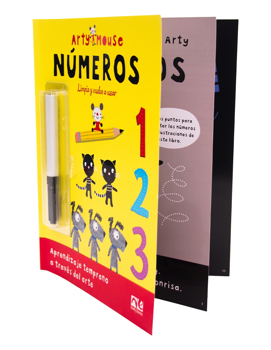 Libro de actividades Arty Mouse Números de 2