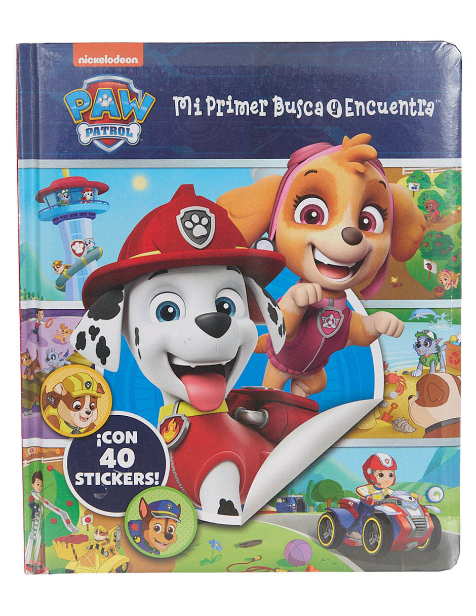 Libro Mi primer busca y encuentra de Paw Patrol