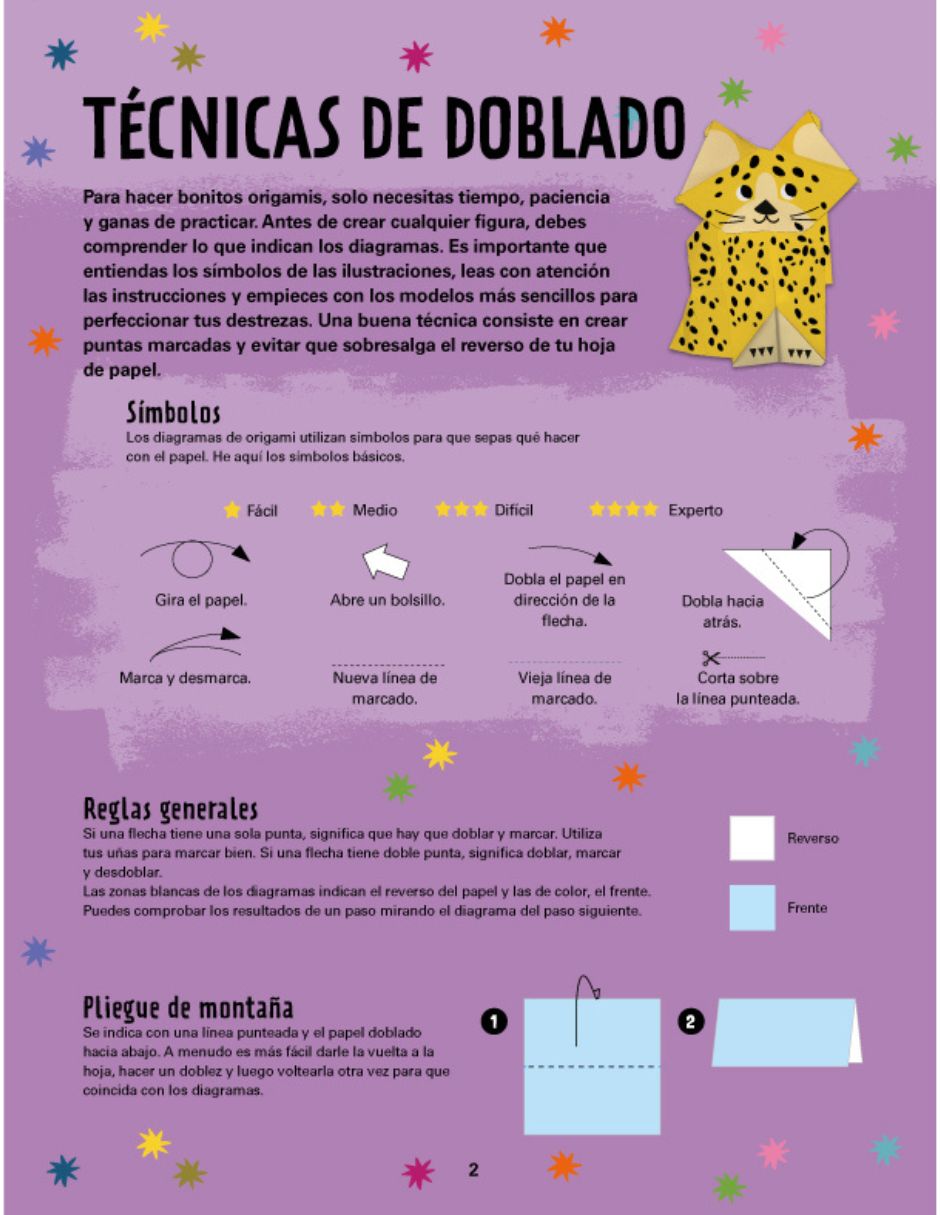 Libro de Actividades Origami Animales de Lake Press Pty. Ltd 4
