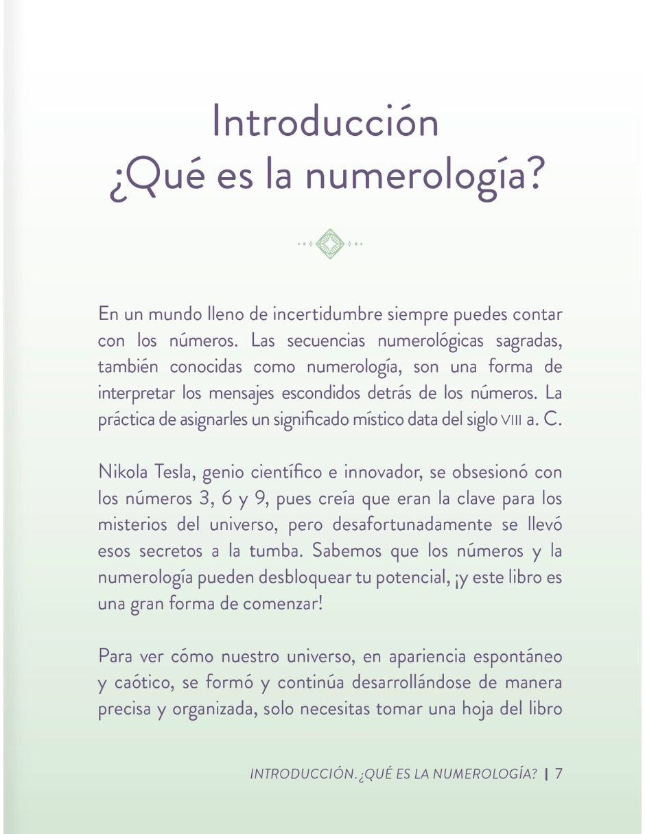 Libro La magia de la numerología de Carolyne Faulkner 3