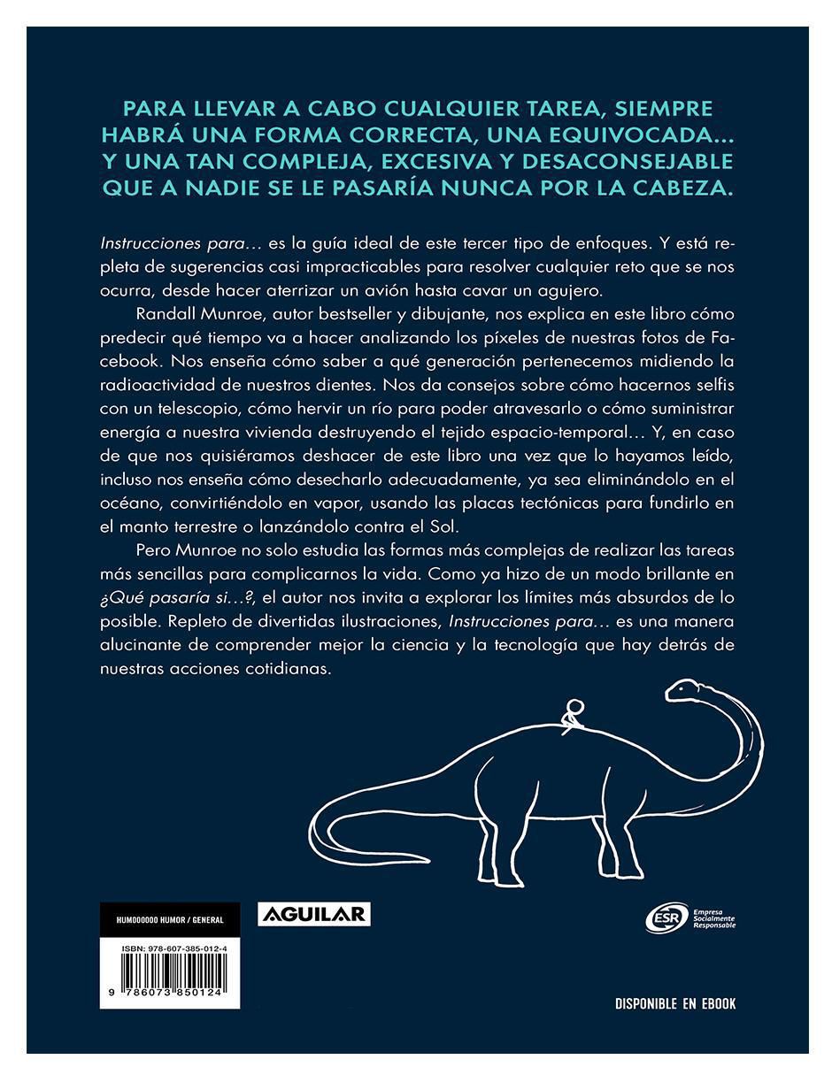Libro Instrucciones para... de Randall Munroe 3