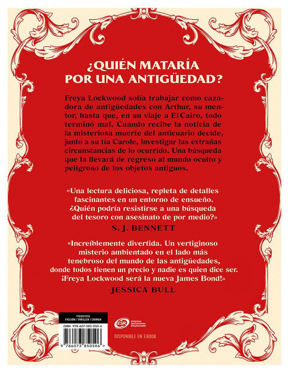 Libro Los Cazadores de Antigüedades: Diario de un asesinato de C. L. Miller 2