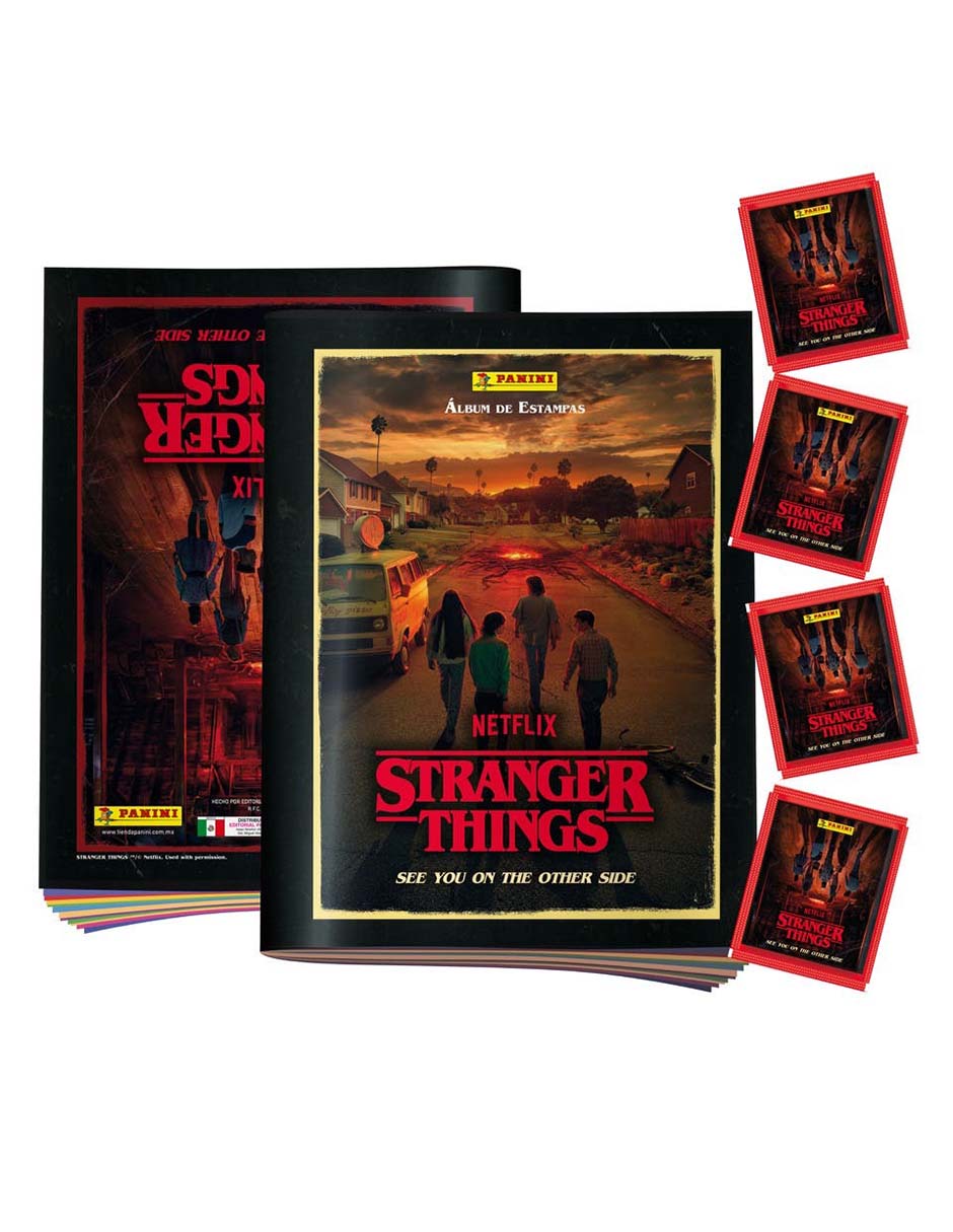 Álbum con estampas Stranger Things 1