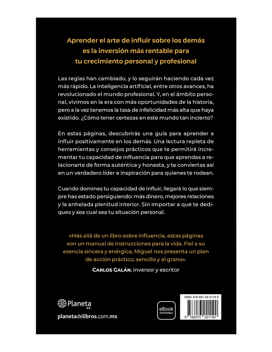 Libro La pirámide de la influencia de Miguel Navarro 2