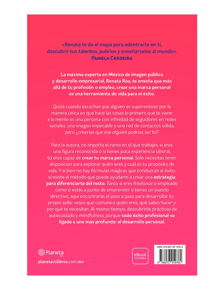 Libro Tu marca personal de Renata Roa 2