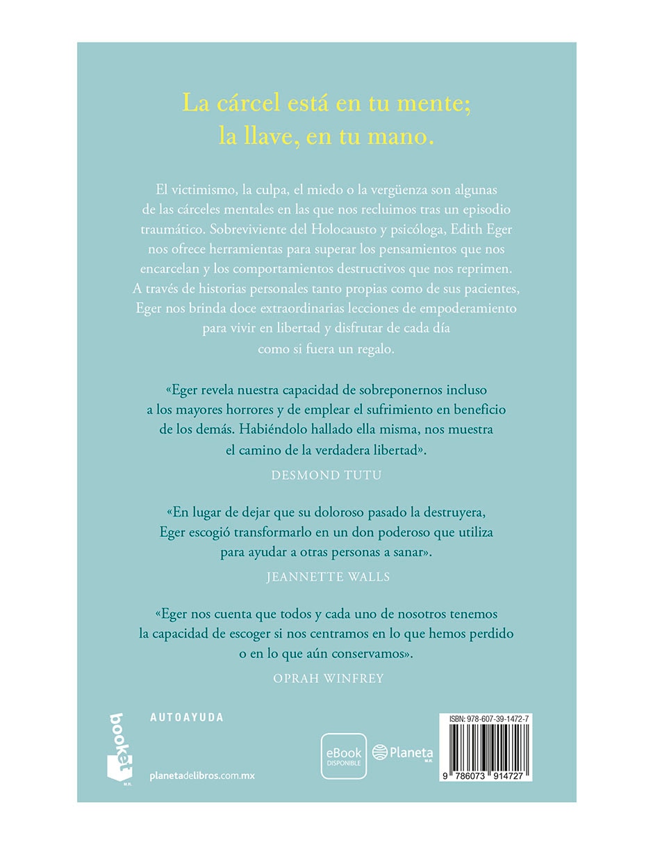 Libro En Auschwitz no habia Prozac de Edith Eger 2