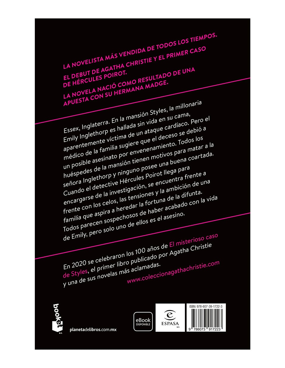 Libro El misterioso caso de Styles de Agatha Christie 2