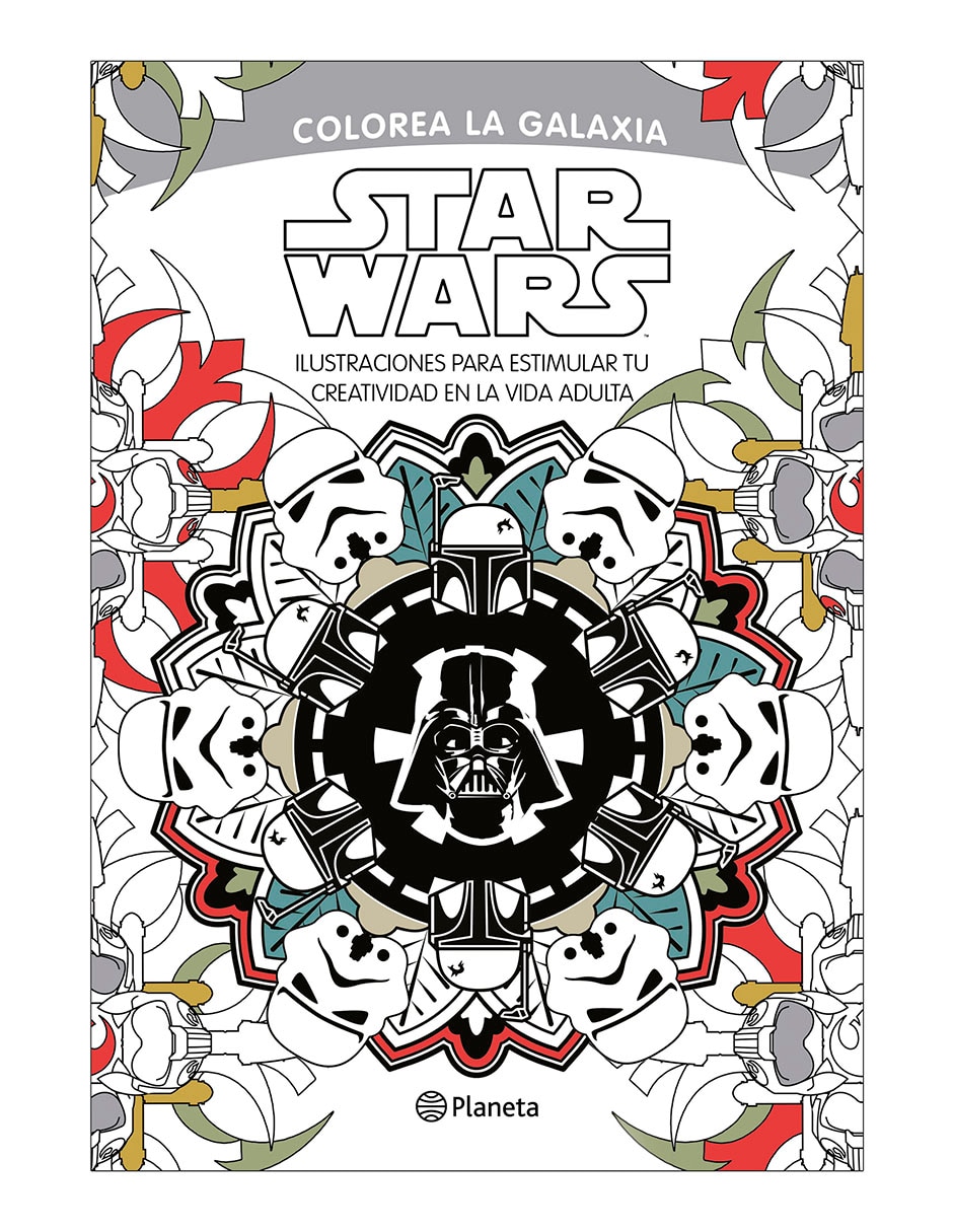 Libro Star Wars: Colorea la Galaxia de Lucasfilm Ltd Liverpool